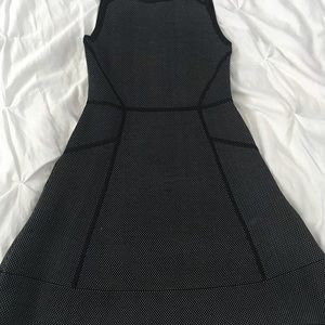 A.L.C Black Fit & Flare Bandage Dress size Small